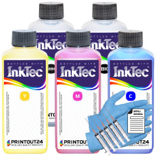0,5L InkTec® Pigment Tinte CISS ink für PFI020 PFI120 PFI320 PFI720 BK MBK Y M C