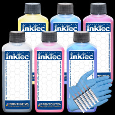 6x0.1L InkTec® pigment ink for Epson Stylus Pro 5500 7500 9500 10000 10600