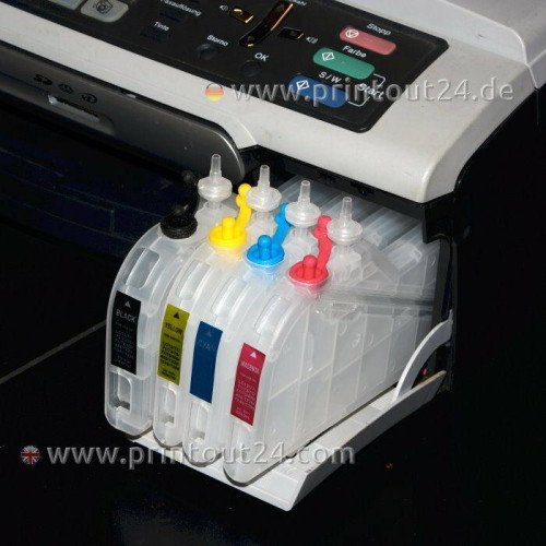 CISS refill set refill cartridge for Brother LC1220 LC1240 LC1280 XL set