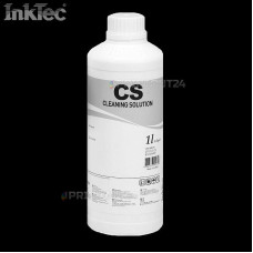1L InkTec® ECO SOLVENT Premium print head cleaning set flushing solution nozzle cleaner